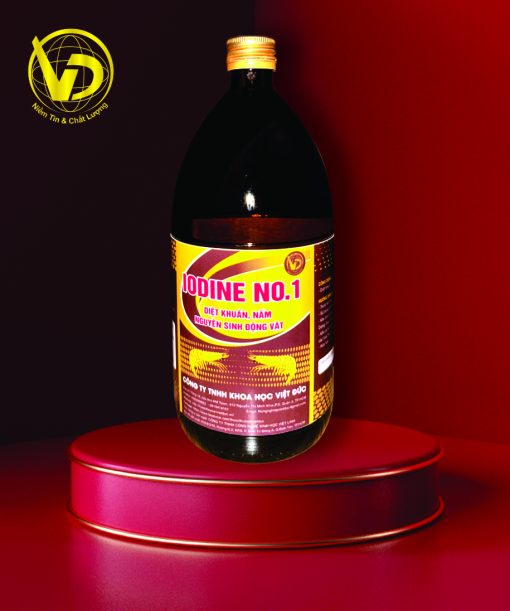 IODINE NO.1: DIỆT KHUẨN NẤM, NGUYÊN SINH ĐỘNG VẬT