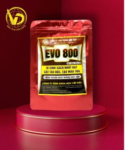 EVO 800 - VI SINH ĐỐI KHÁNG VIBRIO & NẤM CHÂN CHÓ SẠCH NHỚT BẠT,TẠO MÀU TRÀ