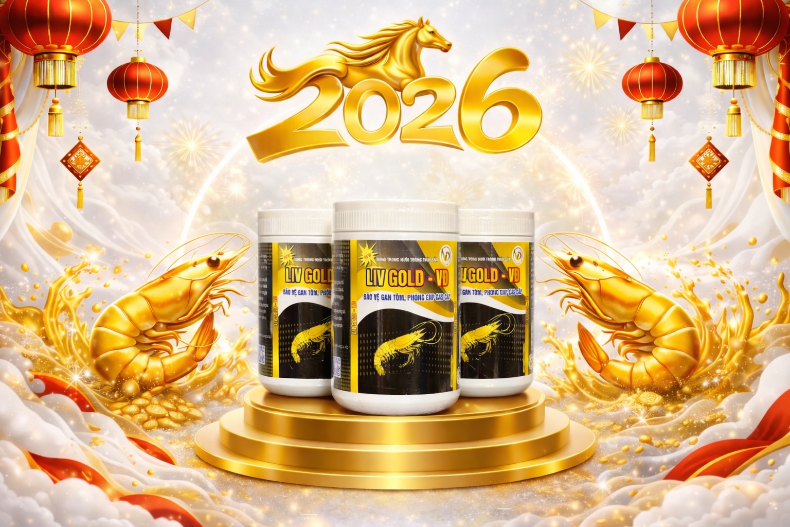 LIV GOLD - VĐ: BẢO VỆ GAN TÔM, PHÒNG EHP CAO CẤP - Ảnh 2