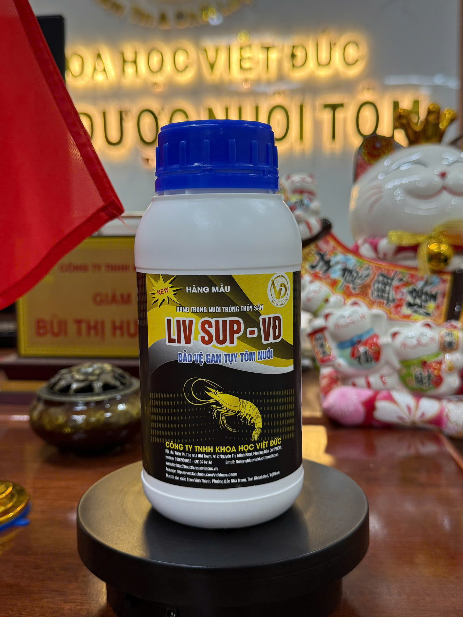LIV SUP – VĐ New: BẢO VỆ GAN TỤY TÔM NUÔI